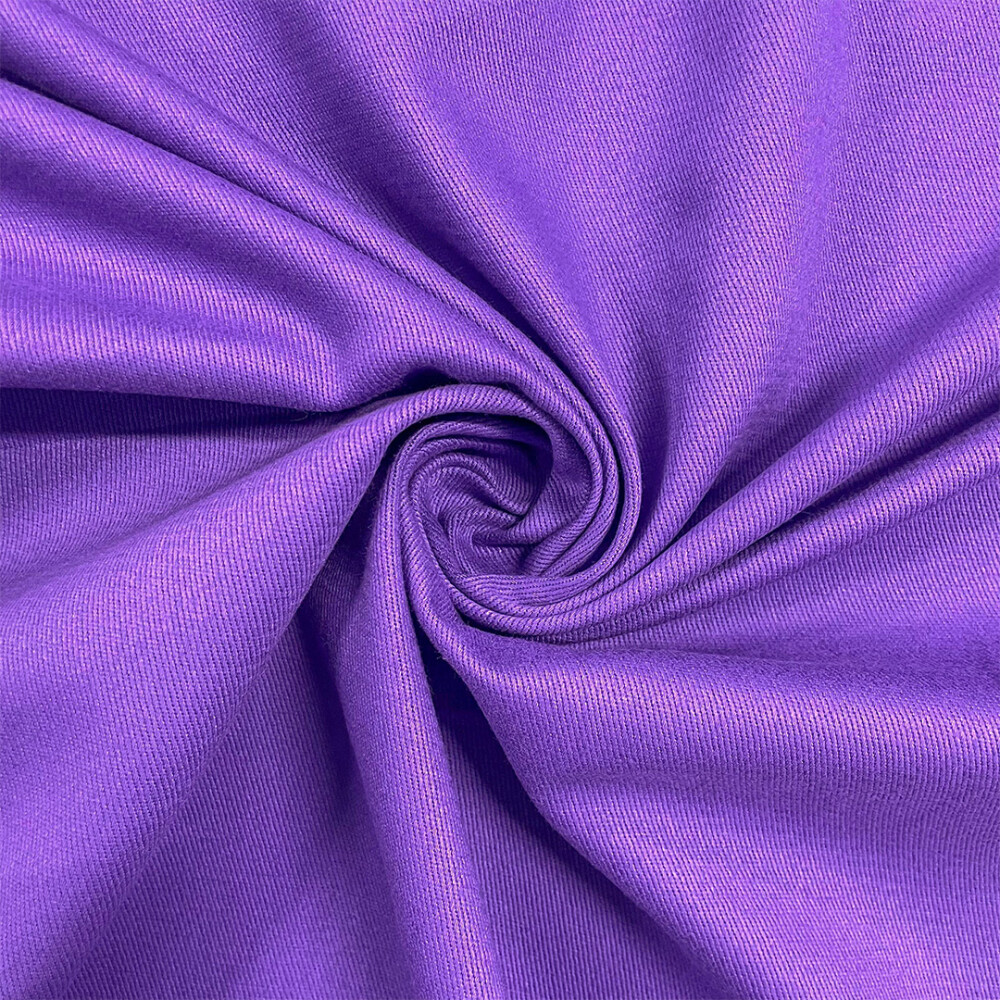 Sarja Tinta Lisa 100% Algodão 1,60m Largura - Cv8032 - roxo