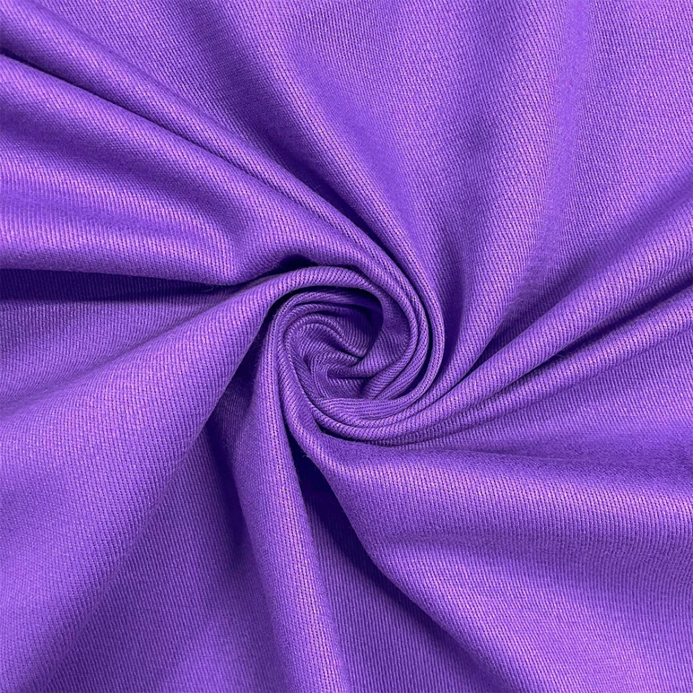 Sarja Tinta Lisa 100% Algodão 1,60m Largura - Cv8032 - roxo