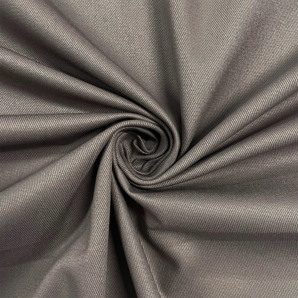 Sarja Tinta Lisa 100% Algodão 1,60m Largura - Cv9934 - cinza medio