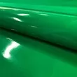 Sintético Verniz Espessura 0.35mm Fundo Malha de Poliéster 1,40m Largura - Verde bandeira