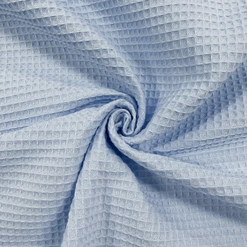 Tecido Favo Quadriculado - 100% Algodão 1,60 Largura - Azul vintage jlm