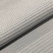Tecido Favo Quadriculado - 100% Algodão 1,60 Largura - Cinza vintage jlm