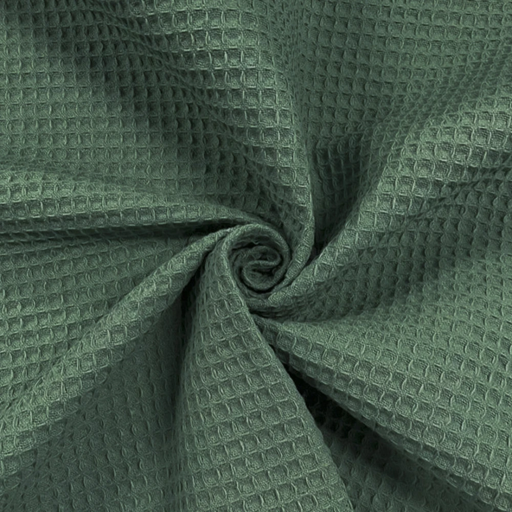 Tecido Favo Quadriculado - 100% Algodão 1,60 Largura - Verde vintage jlm