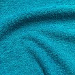 Tecido Felpa Atoalhado Toalha 100% Algodão 1,40m Largura - Azul turquesa
