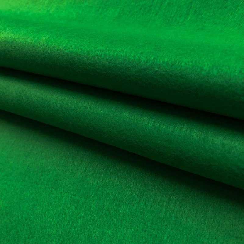 Tecido Feltro Liso Santa Fé - 100% Poliéster - 1,40m largura - Verde provence