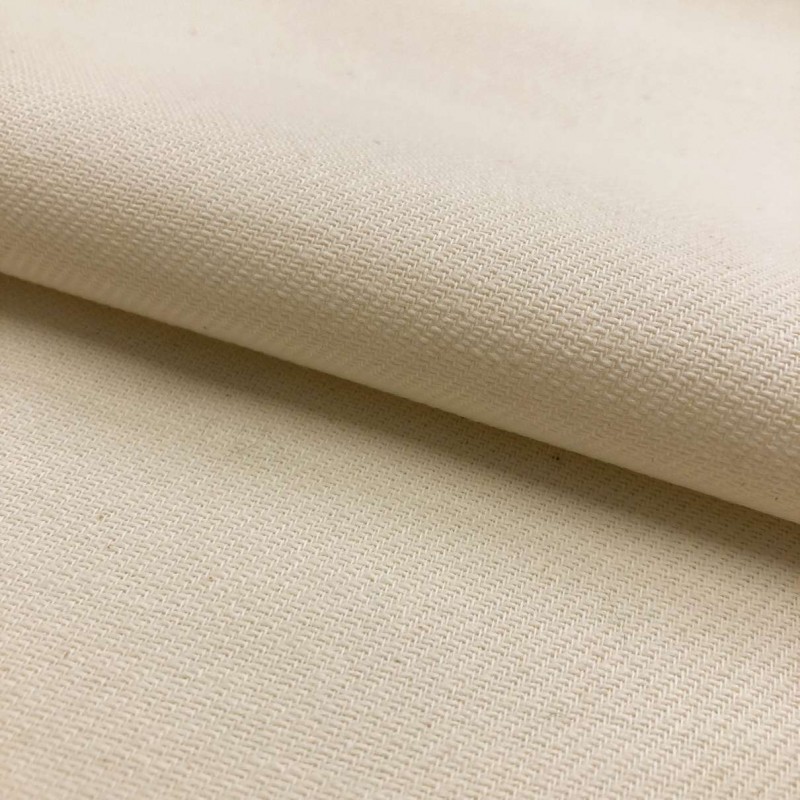 Tecido Flanela Cueiro Lisa - 100% Algodão - Marfim