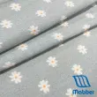 Tecido Fralda Mabber Estampada Coleção Boho Fendi 100% Algodão 0,80m largura - Margaridas