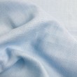 Tecido Fralda Mabber Quadriculada 100% Algodão 0,80m largura - Azul bebê