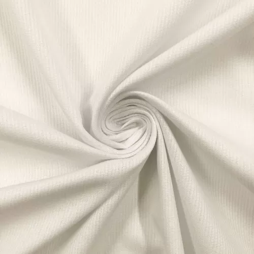Tecido Fustão Liso - 100% Algodão - 1,45m largura - Off white