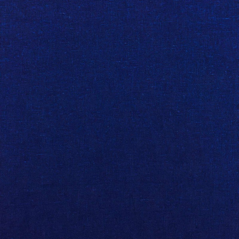 Tecido Linho - 55% Linho 45% Viscose - 1,33m Largura - Azul royal