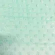 Tecido Manta Fleece Pipoquinha Bolha Revelo Poá 100% Poliéster 1,60m Largura - Verde bebê