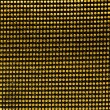 Tecido Paetê Fantasia 100% Poliéster 1,10m Largura - Preto com dourado