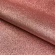 Tecido Sintético PVC Glitter 100% Poliéster 1,40m Largura - Rosa bebê