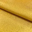 Tecido Sintético PVC Glitter 100% Poliéster 1,40m Largura - Amarelo ouro