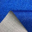Tecido Sintético PVC Glitter 100% Poliéster 1,40m Largura - Azul royal