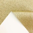 Tecido Sintético PVC Glitter 100% Poliéster 1,40m Largura - Dourado