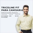Tecido Tricoline Doptex Profit para Camisaria 1,60L - Manteiga Tecido Tricoline Doptex Profit para Camisaria 1,60L - Manteiga