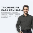 Tecido Tricoline Doptex Profit para Camisaria 1,60L - Grafite
