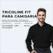 Tecido Tricoline Doptex Profit para Camisaria Cores Escuras 1,60L - Preto