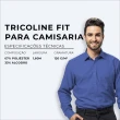 Tecido Tricoline Doptex Profit para Camisaria Cores Médias 1,60L - Jeans Tecido Tricoline Doptex Profit para Camisaria Cores Médias 1,60L - Jeans