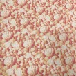 Tecido Tricoline Estampada Conchas do Mar 100% Algodão 1,50m largura - Variante 1
