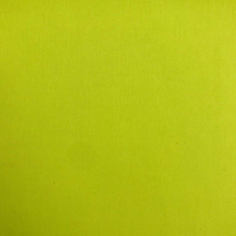 Tecido Tricoline Lisa - 100% Algodão - 1,50m largura - Verde lima