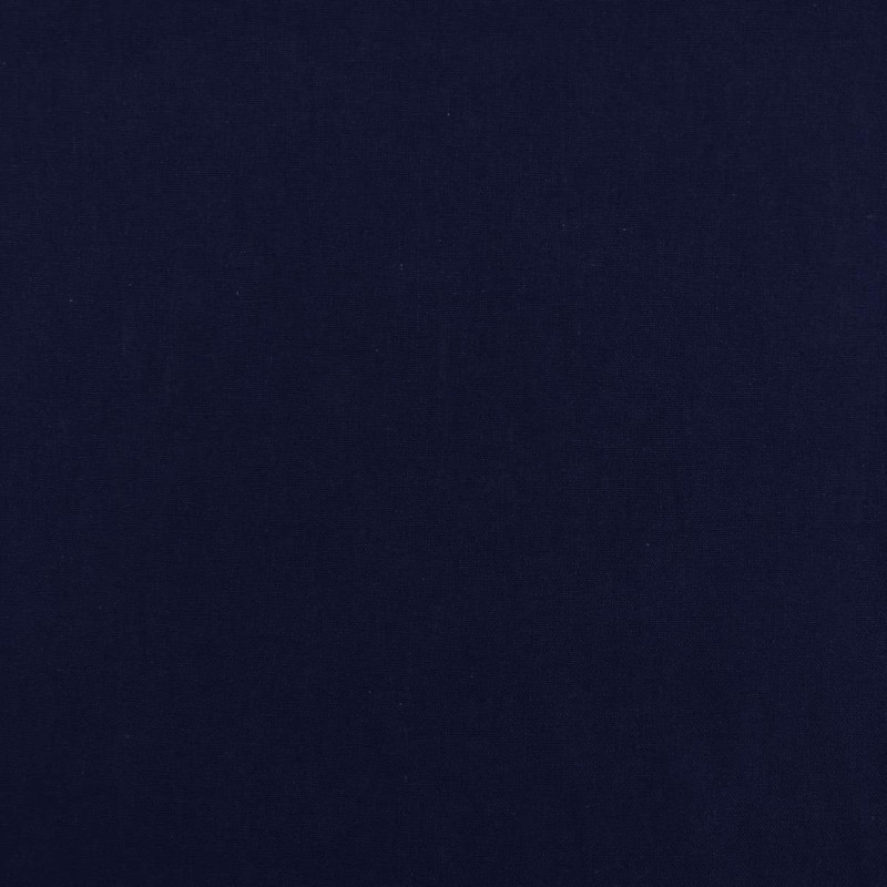 Tecido Tricoline Lisa Promocional - 100% Algodão - 1,50m largura - Azul marinho noite