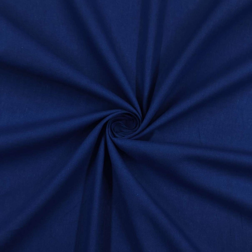 Tecido Tricoline Lisa Promocional - 100% Algodão - 1,50m largura - Azul royal