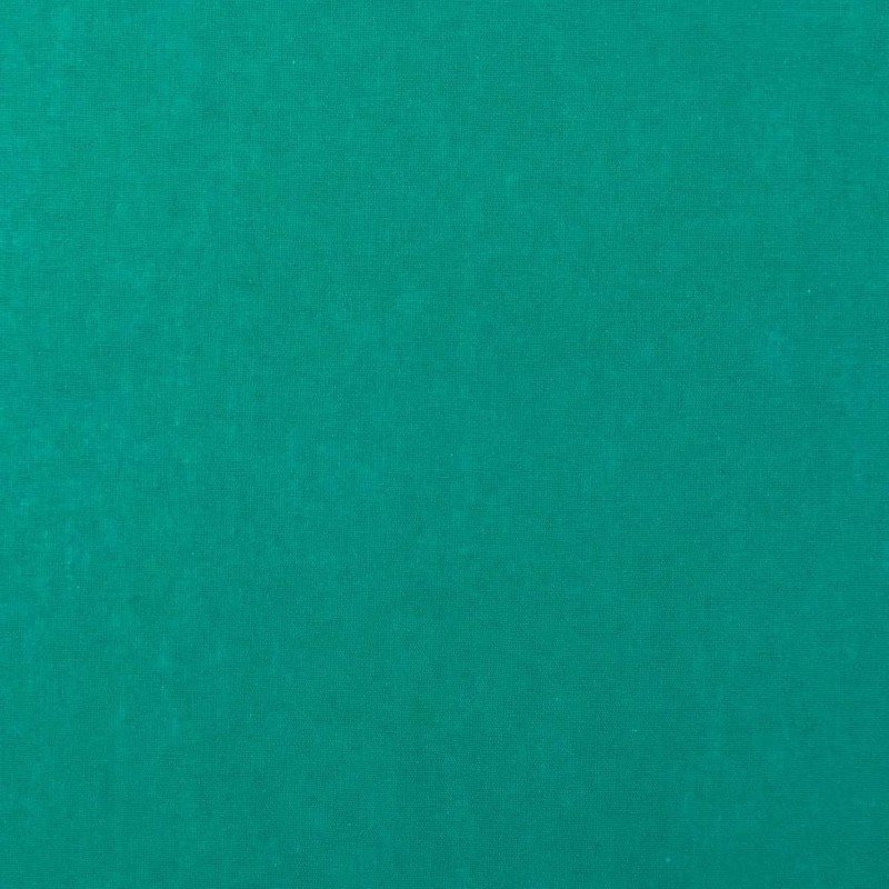 Tecido Tricoline Lisa Promocional - 100% Algodão - 1,50m largura - Verde esmeralda