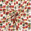 Tecido Tricoline Natal - Presentes de Natal - 100% Algodão - 1,50m largura - Variante 3