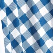 Toalha de Mesa Plástica Chess Xadrez 100% Polipropileno 1,40m Largura - Azul