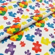 Tricoline Digital Estampada Autismo 100% Algodão 1,50 largura - Variante 1