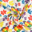Tricoline Digital Estampada Autismo 100% Algodão 1,50 largura - Variante 1