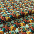Tricoline Digital Fabricart Árvores Croche 100% Algodão 1,50m Largura - Variante 1