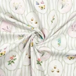 Tricoline Digital Fernando Maluhy Floral Romântico 100% Algodão - Oval Tricoline Digital Fernando Maluhy Floral Romântico 100% Algodão - Oval