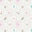 Tricoline Digital Fernando Maluhy Floral Romântico 100% Algodão - Oval Tricoline Digital Fernando Maluhy Floral Romântico 100% Algodão - Oval
