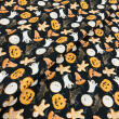 Tricoline Digital Halloween Biscoitos Temáticos 100% Algodão - Variante 1