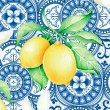 Tricoline Digital - Limão Siciliano Português - 100% Algodão - Variante 1