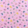 Tricoline Digital Mini Borboletinhas 100% Algodão 1,50m Largura - Variante 1
