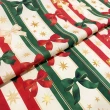 Tricoline Digital Natal Laços Grandes 100% Algodão - Variante 1 Tricoline Digital Natal Laços Grandes 100% Algodão - Variante 1