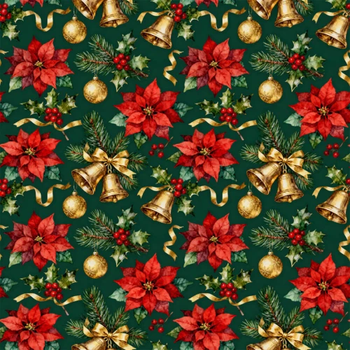 Tricoline Digital Natal Sinetas 100% Algodão - Variante 1