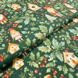 Tricoline Digital Natal Soldadinho Fundo Verde 100% Algodão - Variante 1