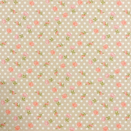 Tricoline Digital Páscoa Floral 1,50 largura 100% Algodão - Florzinhas