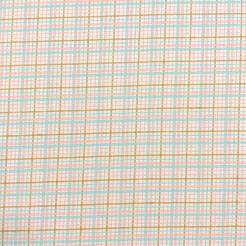 Tricoline Digital Páscoa Xadrez Candy Color 1,50 largura 100% Algodão - Menor