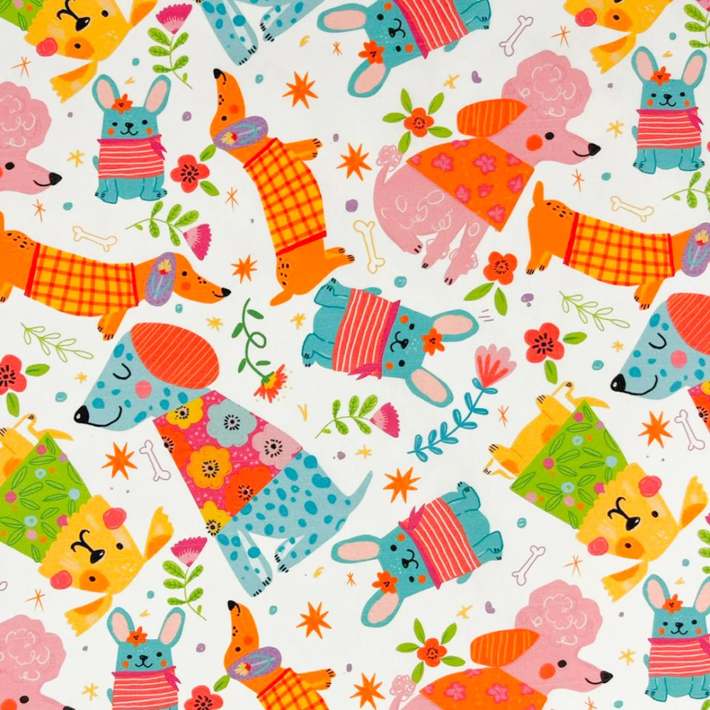 Tricoline Digital Pet Shop Canino 100% Algodão - Variante 1