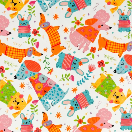 Tricoline Digital Pet Shop Canino 100% Algodão - Variante 1