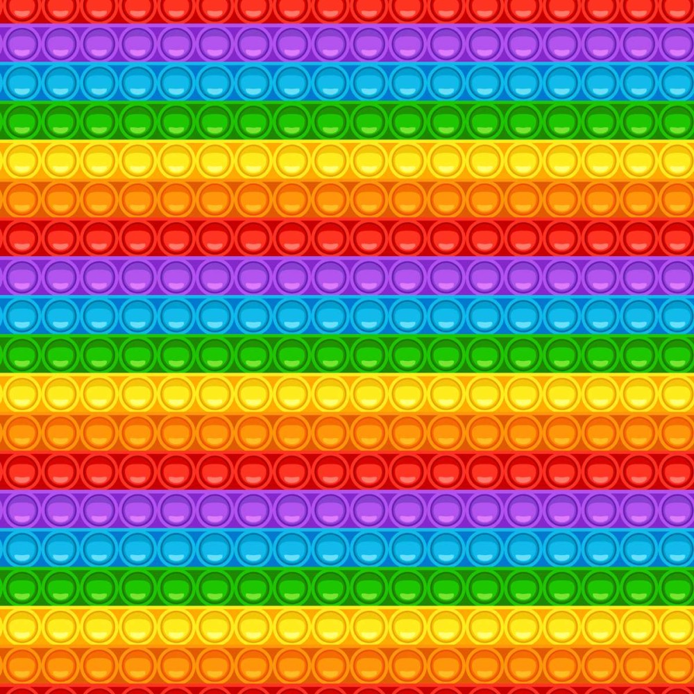 Tricoline Digital - Pop It Color - 100% Algodão - Variante 1