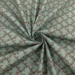 Tricoline Estampada Caldeira Valentina 100% Algodão 1,50m Largura - Verde