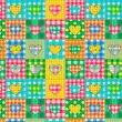 Tricoline Estampada Festa Junina Coração Arraiá 100% Algodão 1,50m Largura - Variante 1 Tricoline Estampada Festa Junina Coração Arraiá 100% Algodão 1,50m Largura - Variante 1