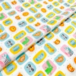 Tricoline Estampada Infantil Rostinhos Animais 100% Algodão - Variante 1 Tricoline Estampada Infantil Rostinhos Animais 100% Algodão - Variante 1